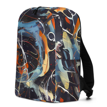 Minimalist Backpack - Neo-Splash Labyrinth