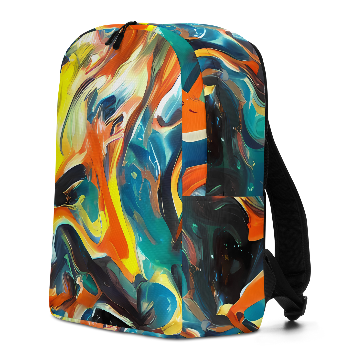 Minimalist Backpack - Chromatic Vortex