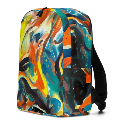 Minimalist Backpack - Chromatic Vortex