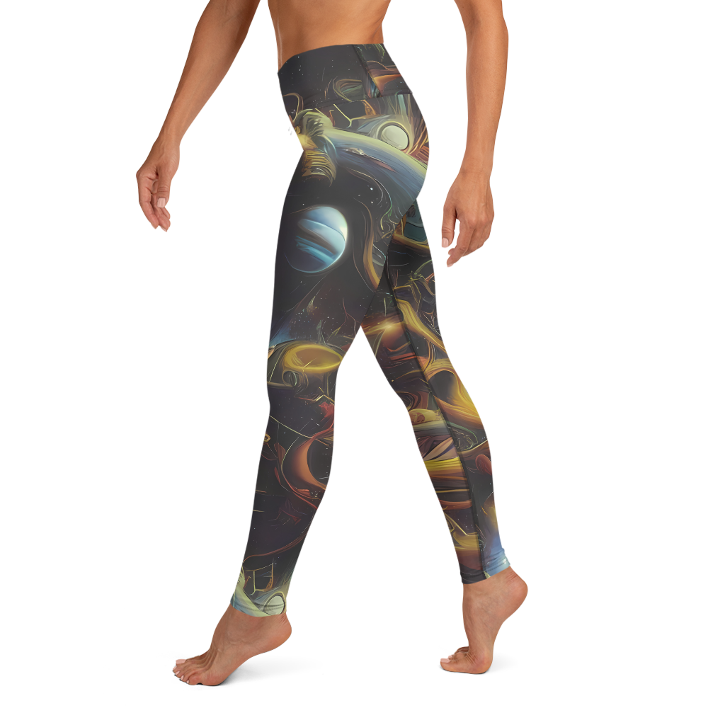 Yoga Leggings - Galactic Swirl