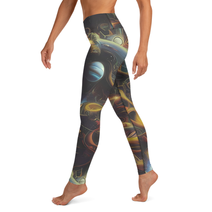 Yoga Leggings - Galactic Swirl