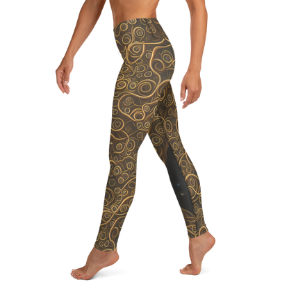 Yoga Leggings - Ethereal Coils