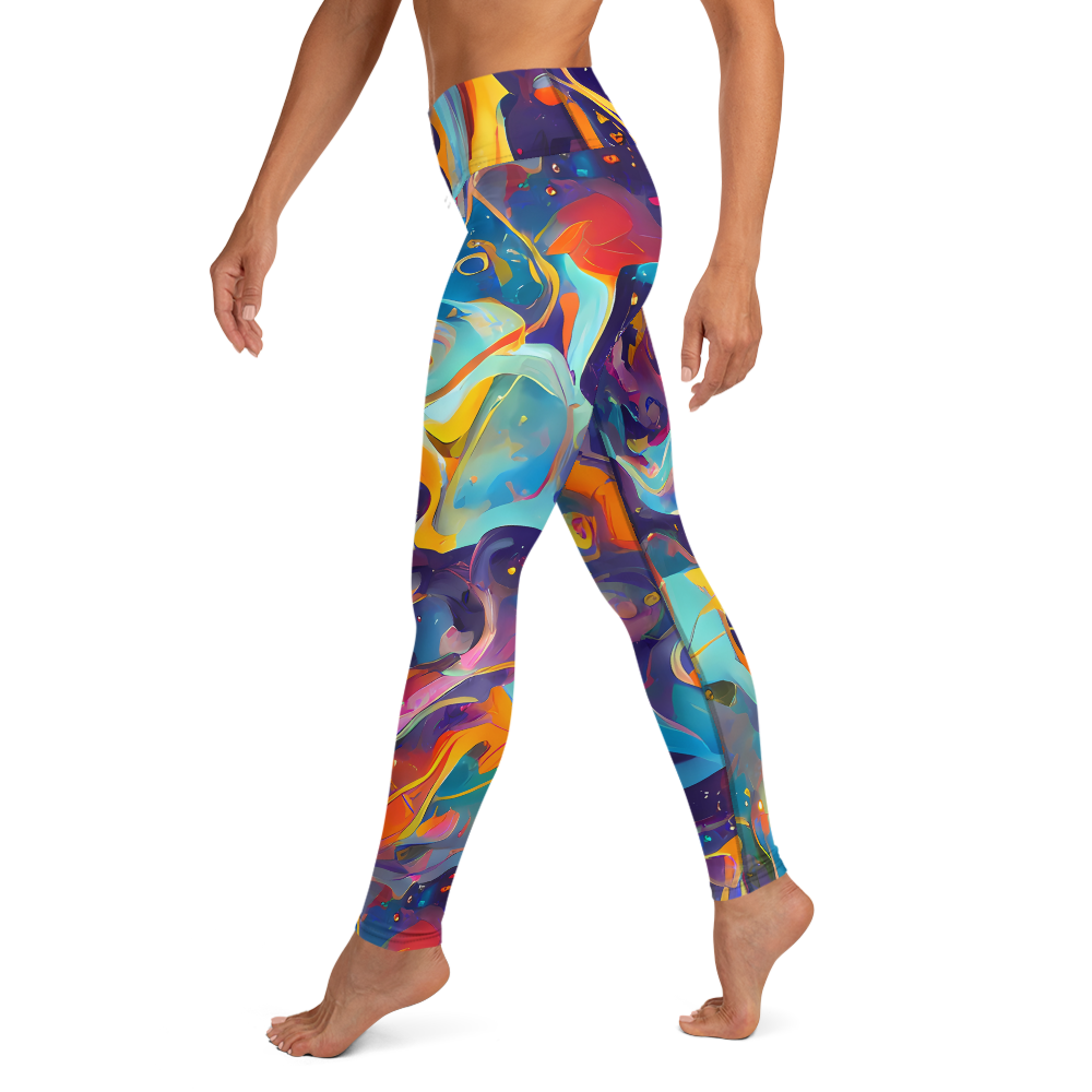 Yoga Leggings - Whimsical Fusion