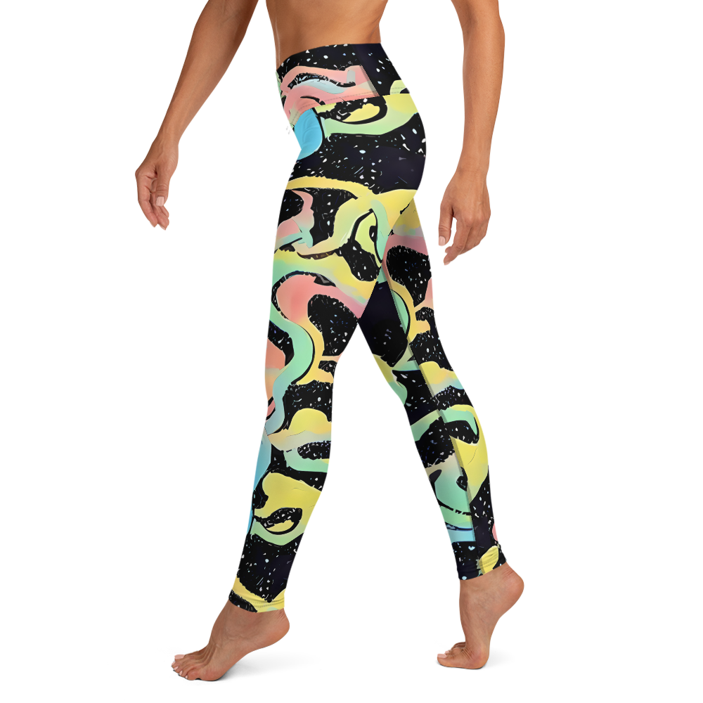 Yoga Leggings - Mcguire Wavelength