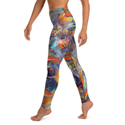 Yoga Leggings - Spectral Swathe