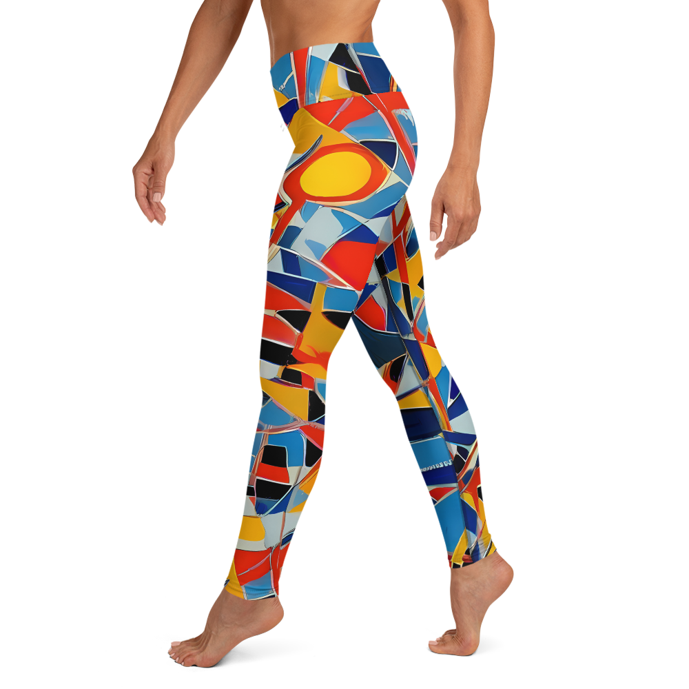 Yoga Leggings - Abstract Mingle