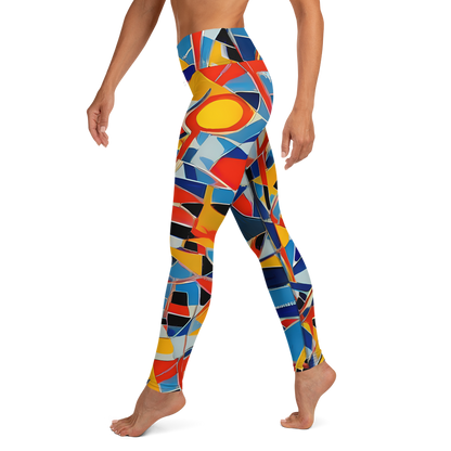 Yoga Leggings - Abstract Mingle