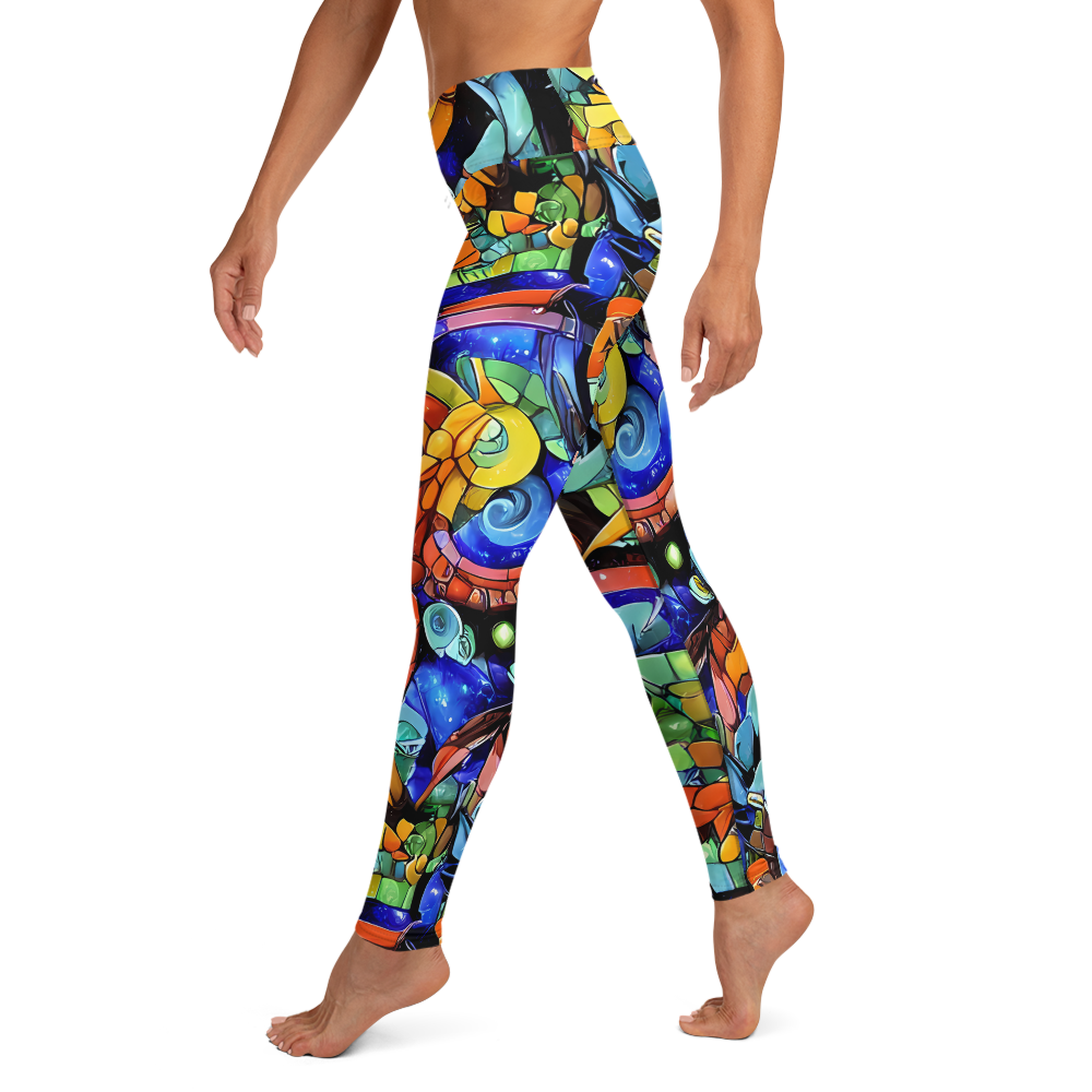 Yoga Leggings - Cascade Muralista