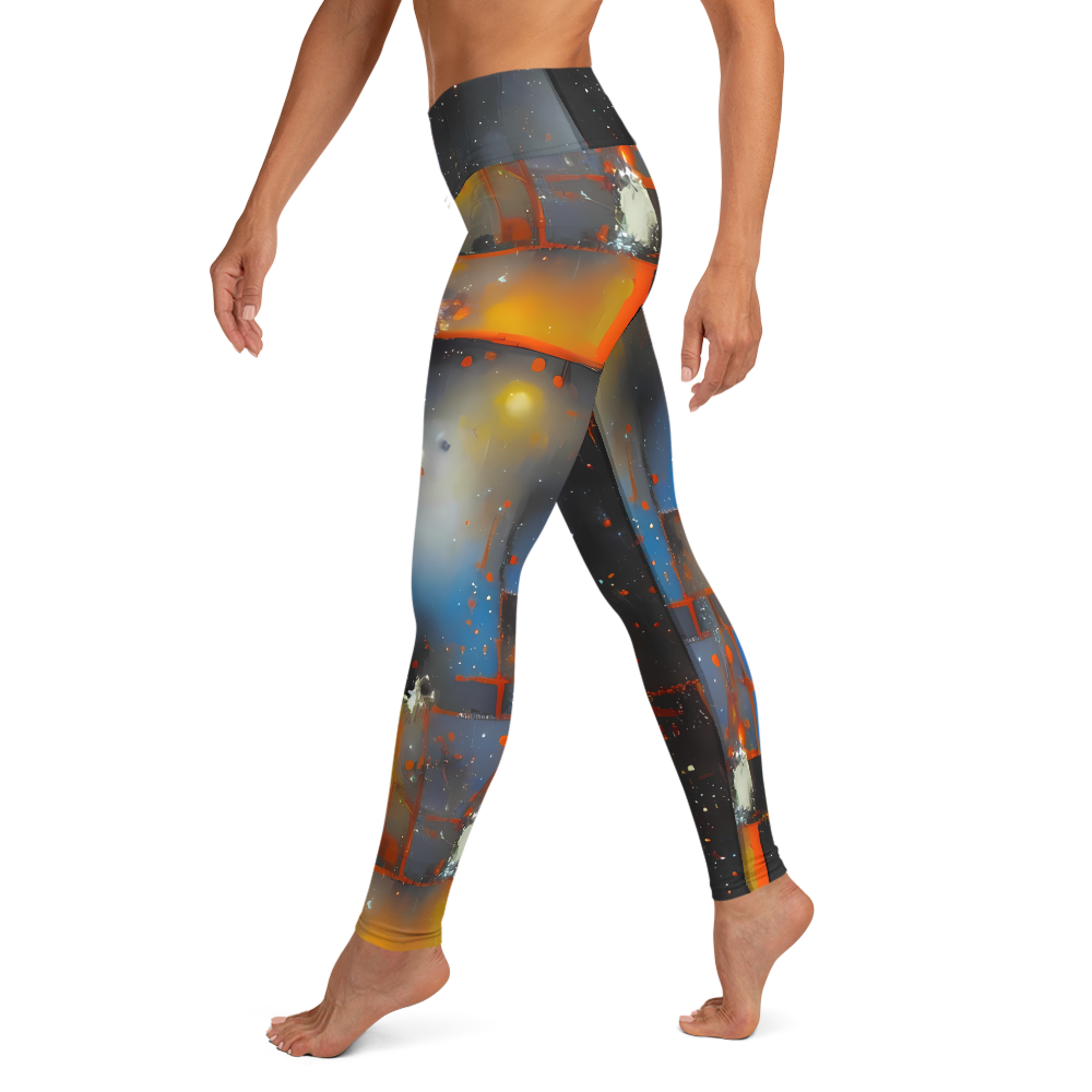 Yoga Leggings - Monet's Matrix