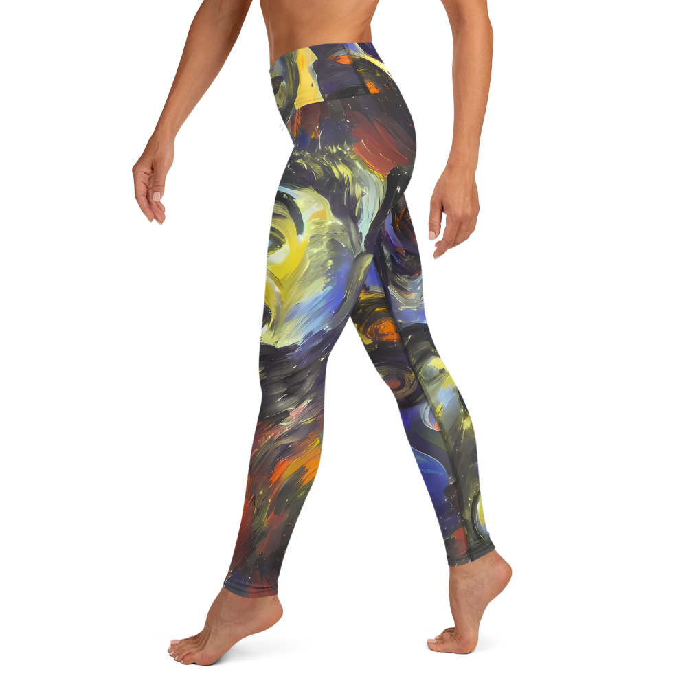 Yoga Leggings - Corinthian Gaze