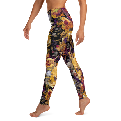 Yoga Leggings - Arcimboldo Abundance