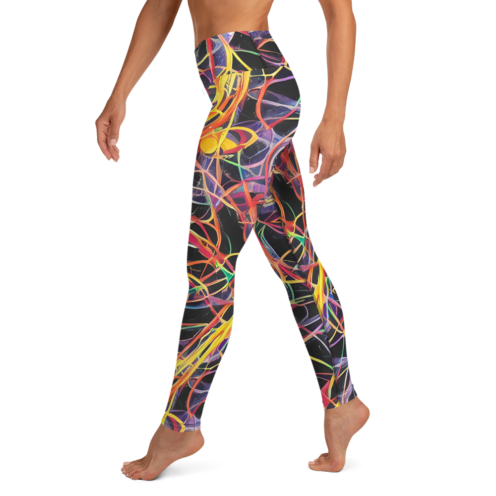 Yoga Leggings - Acconci Twirl