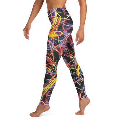 Yoga Leggings - Acconci Twirl