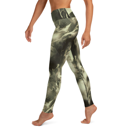 Yoga Leggings - Biomech Whirl