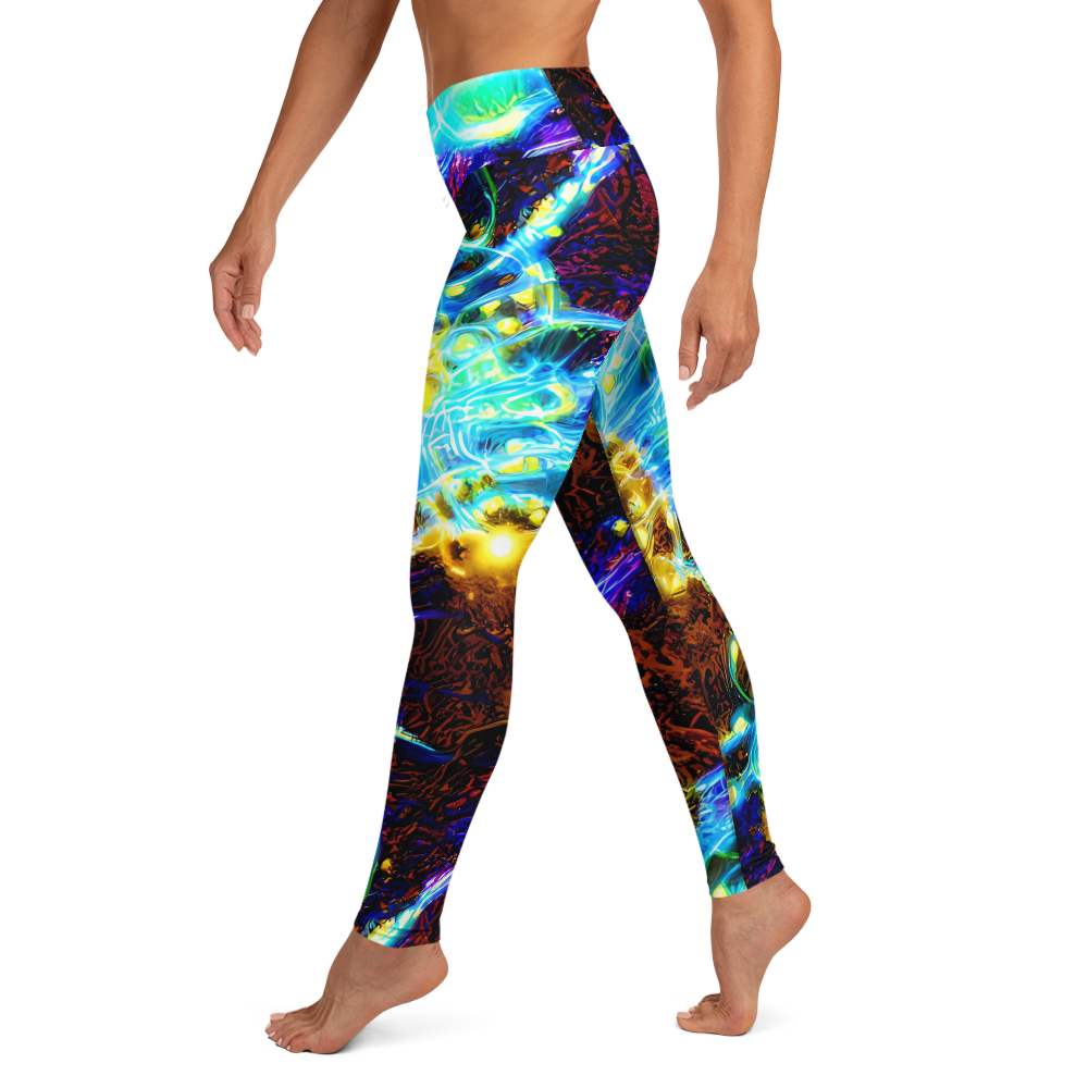 Yoga Leggings - Neon Füssli