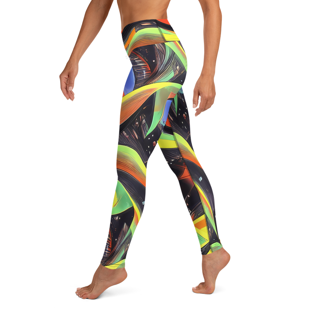 Yoga Leggings - Tenggren Whirl