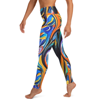 Yoga Leggings - Carr's Whirl