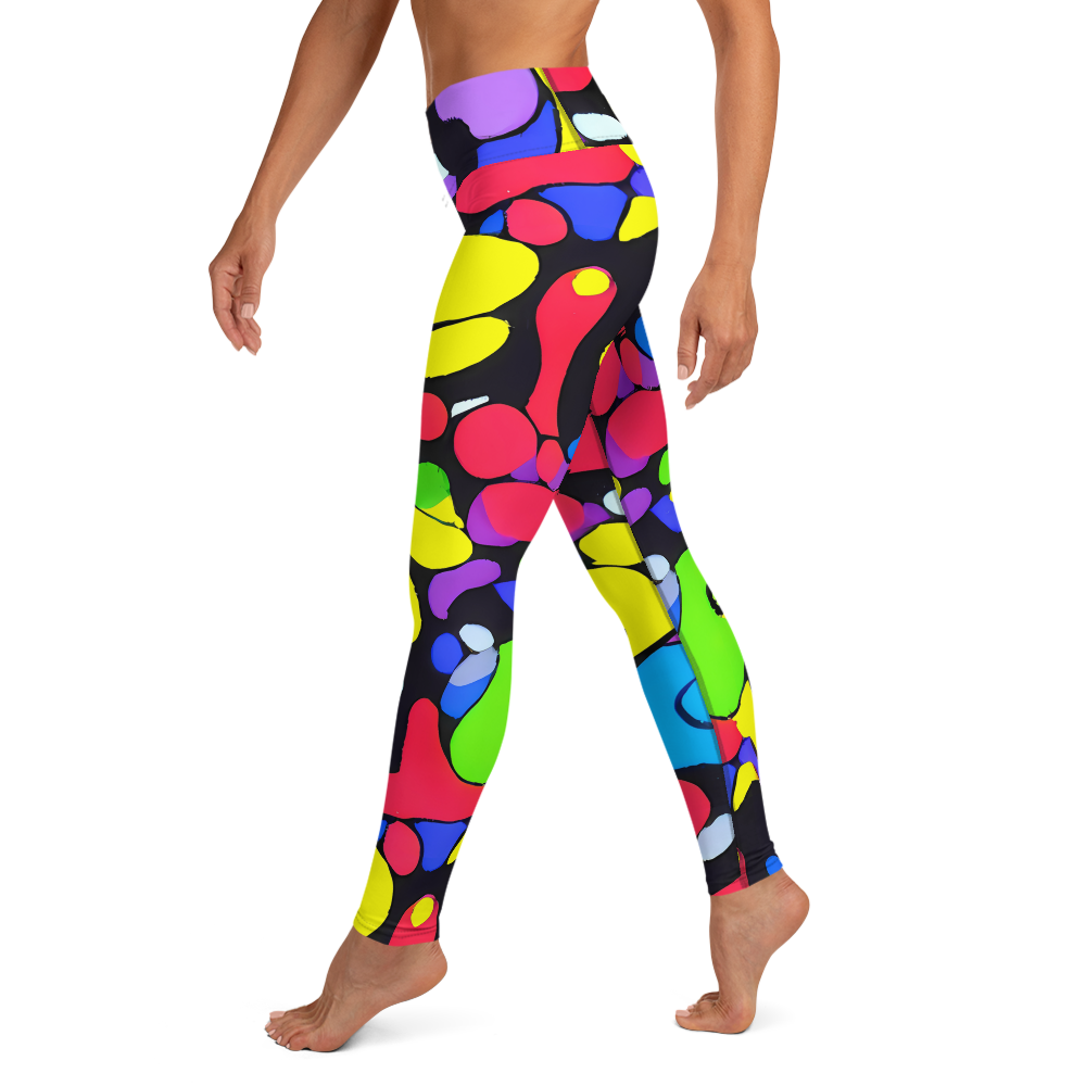 Yoga Leggings - Miró's Mosaic