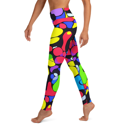 Yoga Leggings - Miró's Mosaic