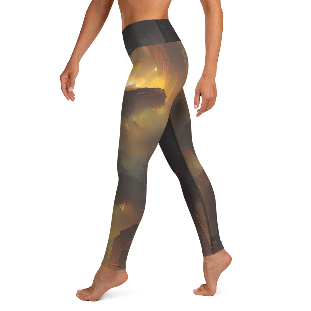 Yoga Leggings - Solar Torrent