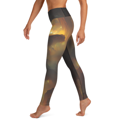 Yoga Leggings - Solar Torrent