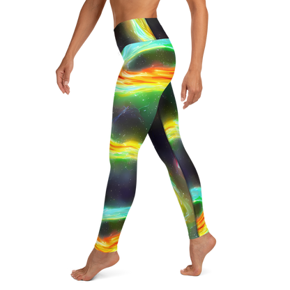 Yoga Leggings - Sherwood Swirl