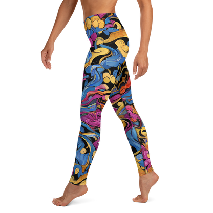 Yoga Leggings - Bosschaert Whorls