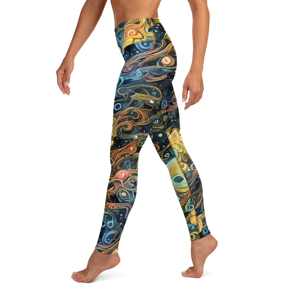 Yoga Leggings - Wild Cosmos