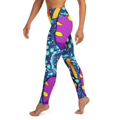 Yoga Leggings - Cosmic Siblings