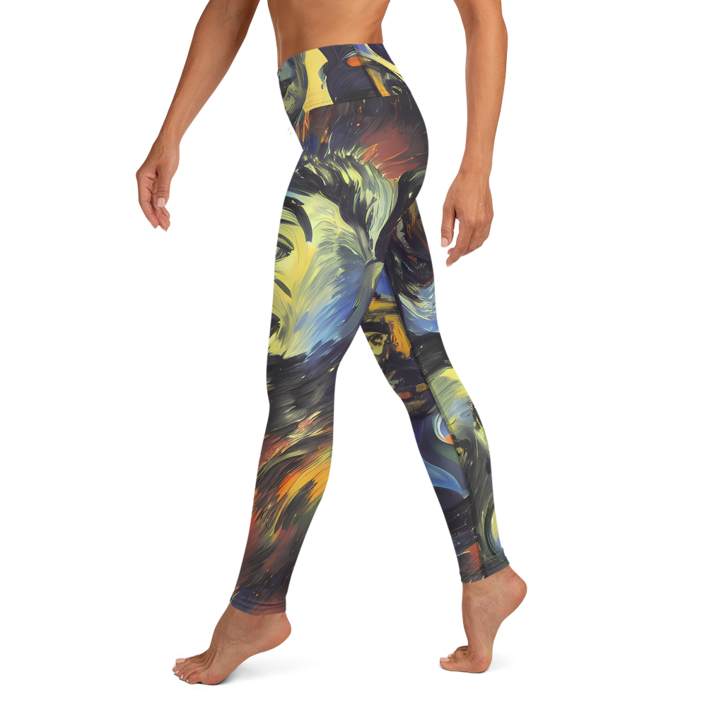 Yoga Leggings - Cosmic Visages