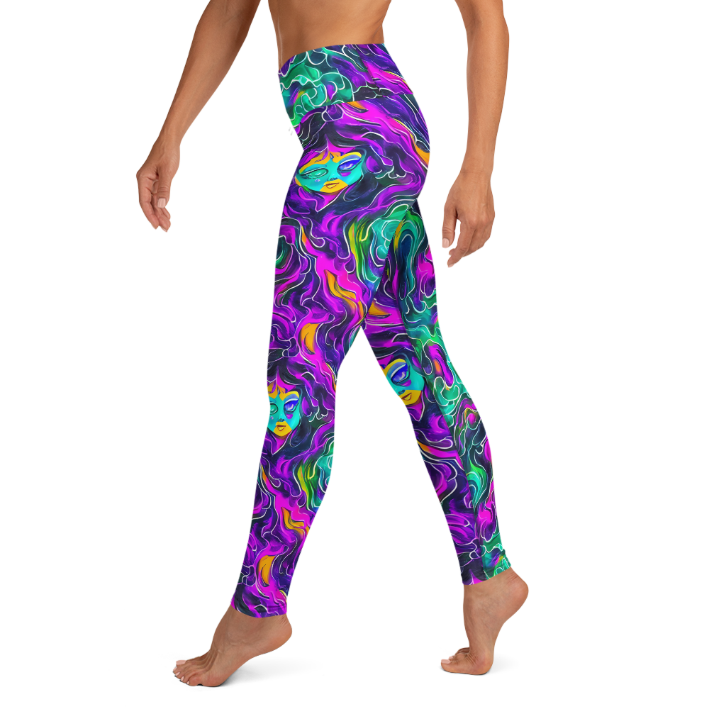 Yoga Leggings - Vortex Dream