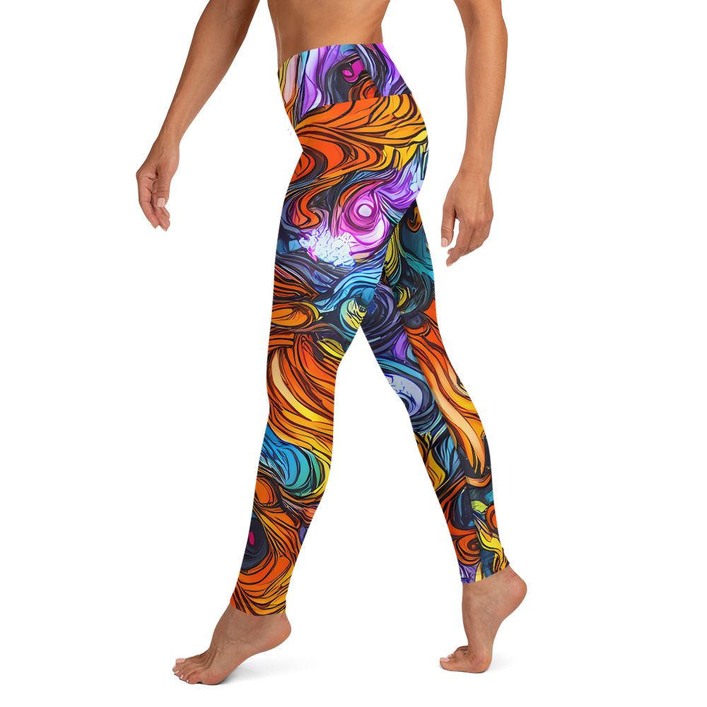 Yoga Leggings - Guiard's Whirl