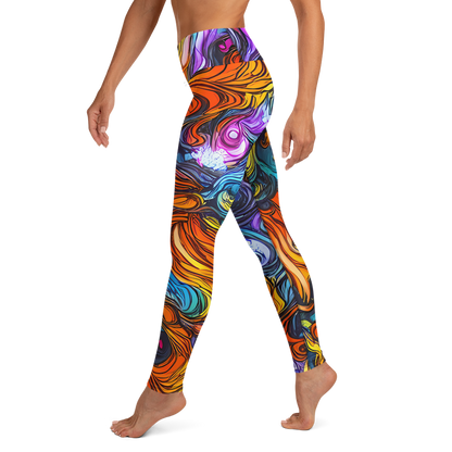 Yoga Leggings - Guiard's Whirl