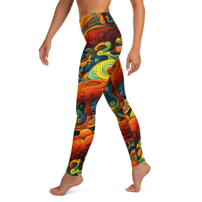 Yoga Leggings - Duncanson Dream