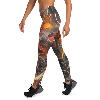 Yoga Leggings - Temporal Vortex