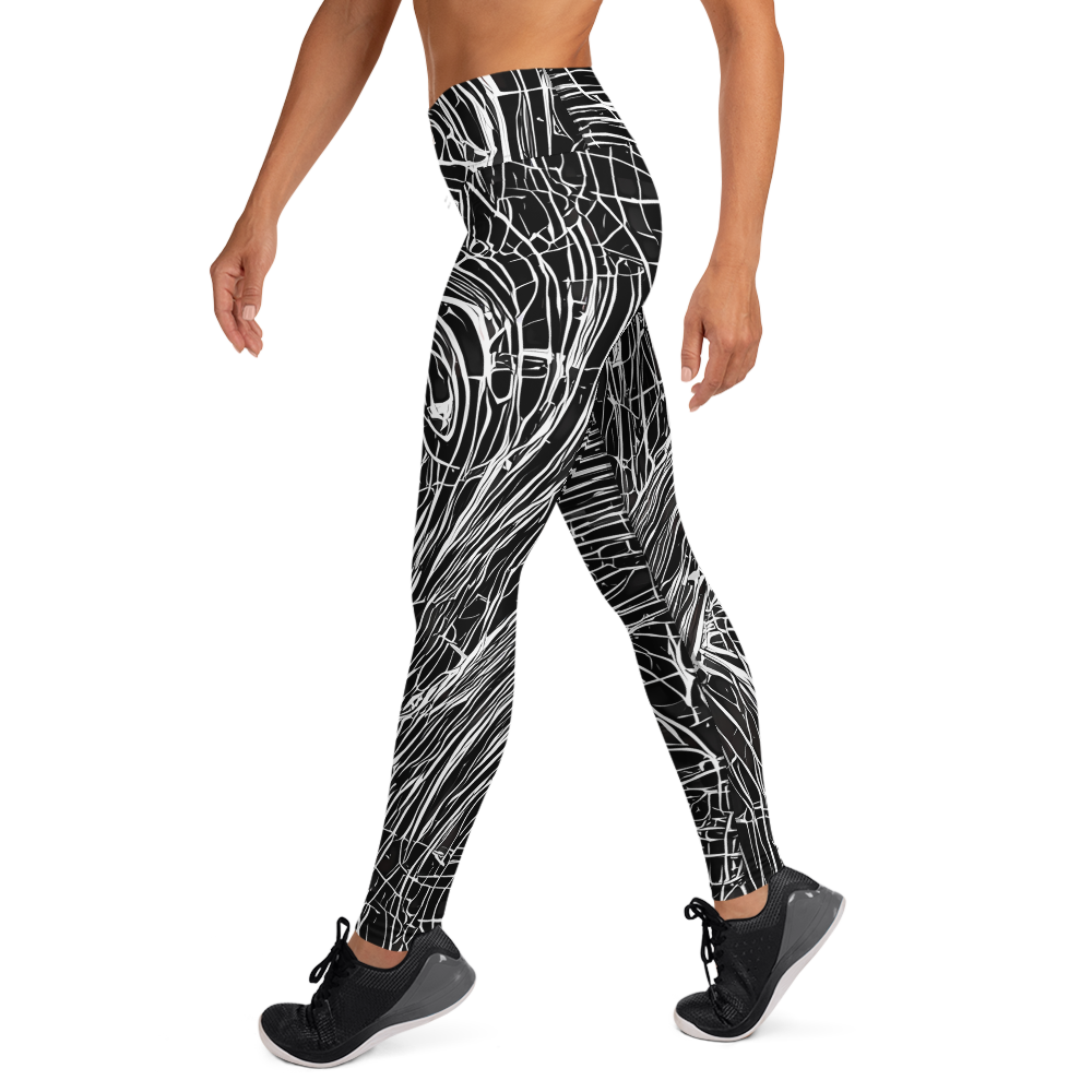 Yoga Leggings - Biomech Spiral