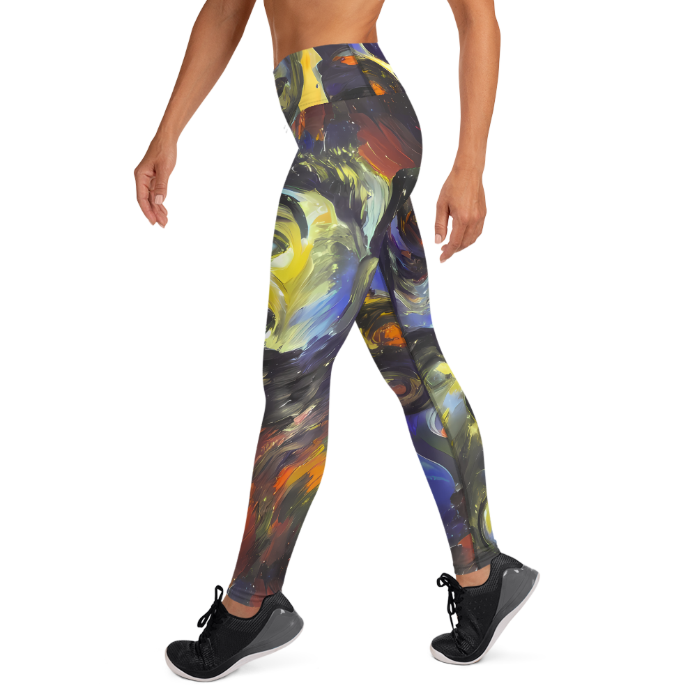 Yoga Leggings - Corinthian Gaze