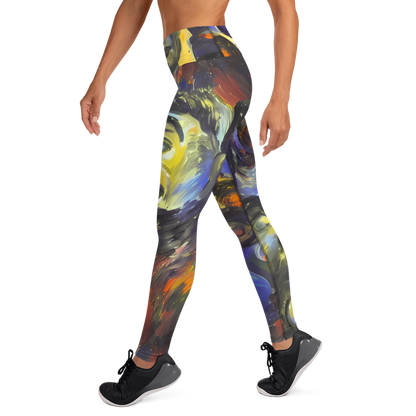 Yoga Leggings - Corinthian Gaze