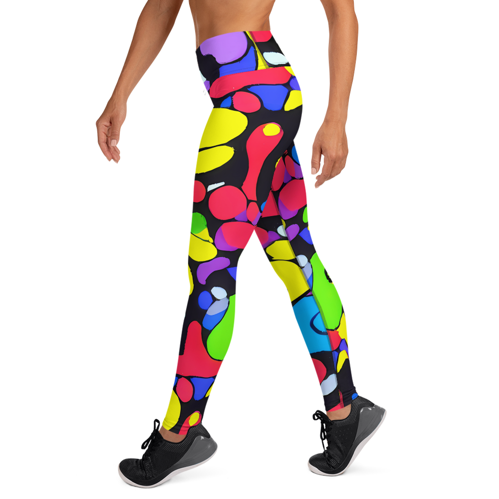 Yoga Leggings - Miró's Mosaic