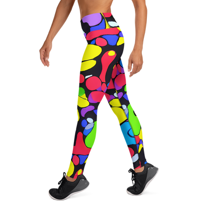 Yoga Leggings - Miró's Mosaic