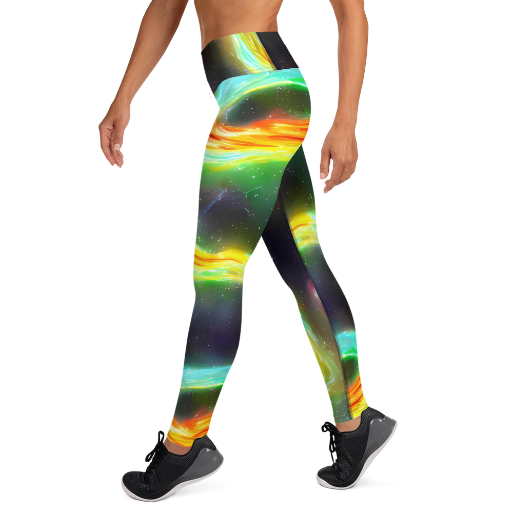 Yoga Leggings - Sherwood Swirl