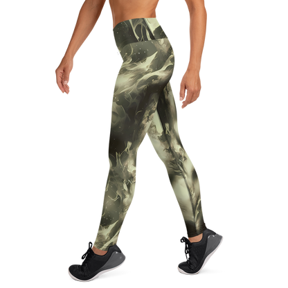 Yoga Leggings - Biomech Whirl