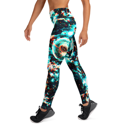 Yoga Leggings - Whirlpool Dream