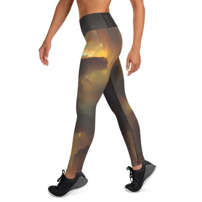 Yoga Leggings - Solar Torrent