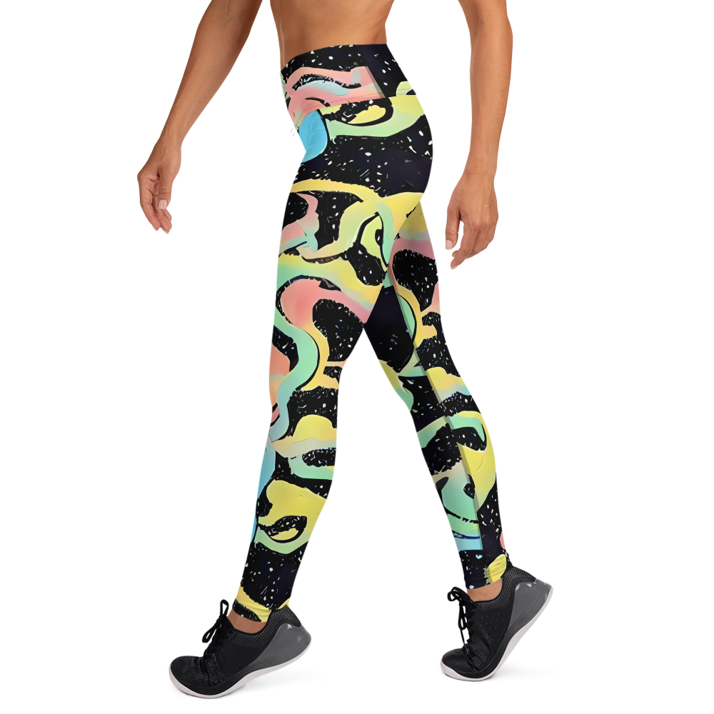 Yoga Leggings - Mcguire Wavelength