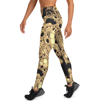 Yoga Leggings - Baroque Orbit