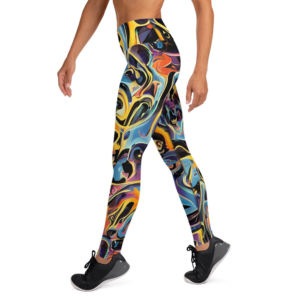 Yoga Leggings - Newtonian Rhapsody