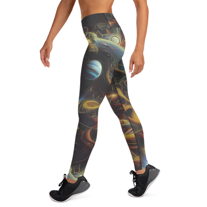 Yoga Leggings - Galactic Swirl