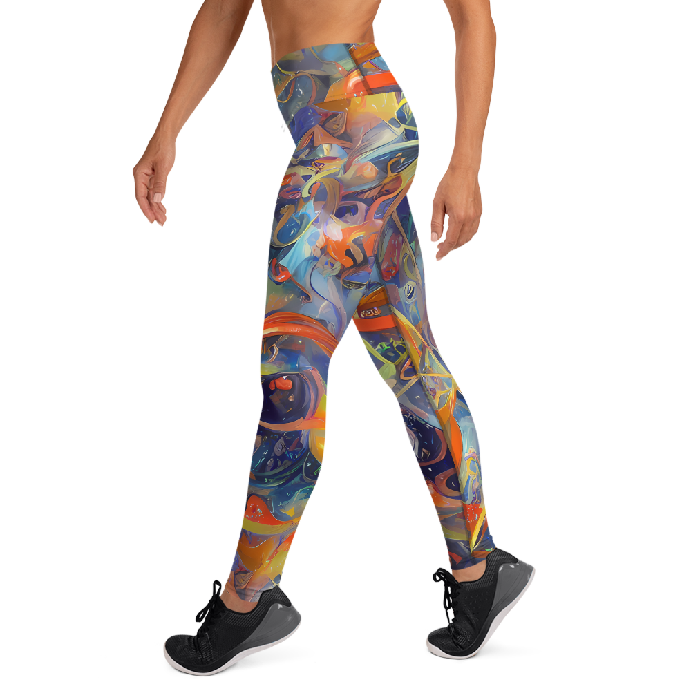 Yoga Leggings - Spectral Swathe