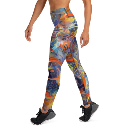 Yoga Leggings - Spectral Swathe